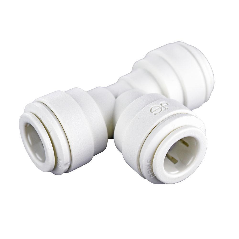 John Guest White OD Tube Polypropylene Tee 