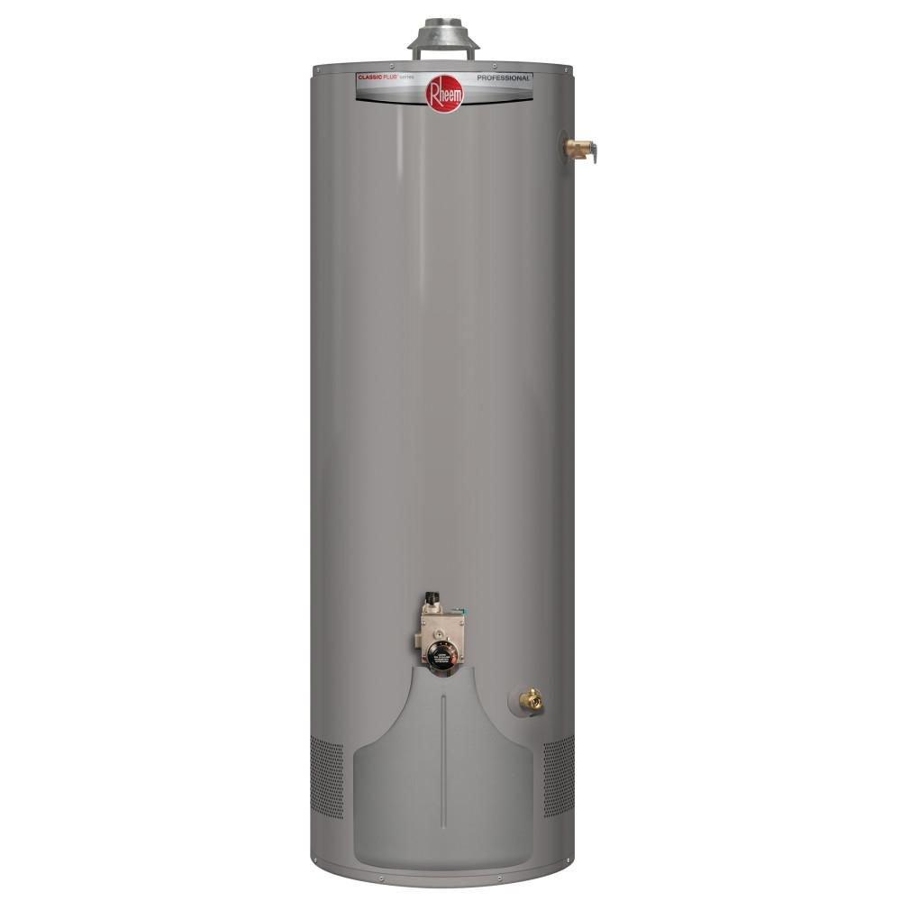 Rheem 40 gal Tall 38 MBH Residential Natural Gas Water Heater 