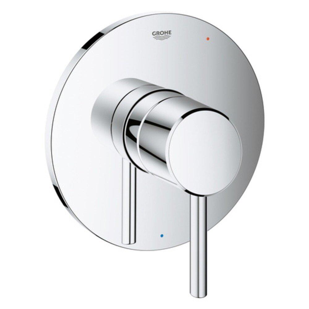 GROHE StarLight Chrome Single Handle Pressure Balancing Valve Trim 