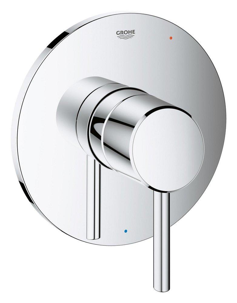 GROHE StarLight&reg; Chrome Single Handle Bathtub & Shower Faucet (Trim Only) 