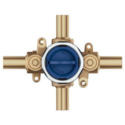 1/2 in. Stub-Out Connection Pressure Balancing Valve with Stops