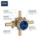 GROHE Stub-Out Pressure Balancing Valve 