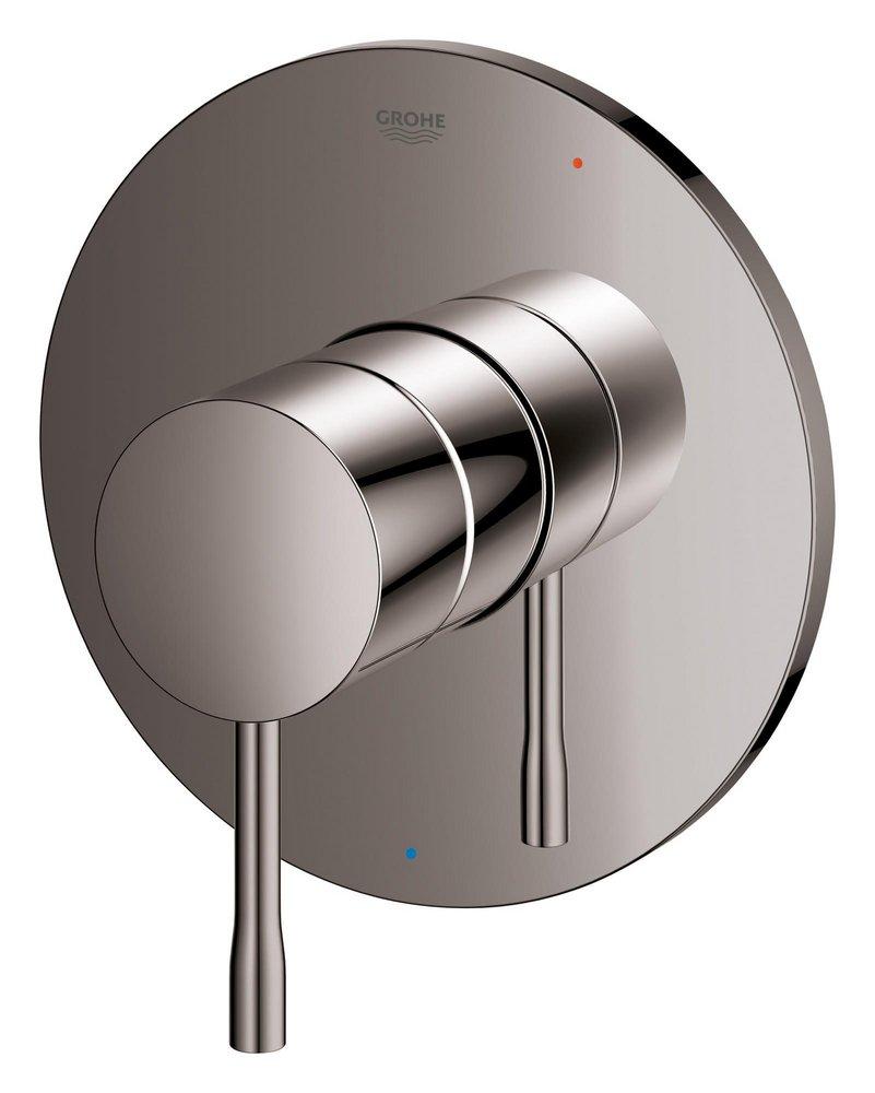 GROHE Hard Graphite Single Handle Bathtub & Shower Faucet (Trim Only) 