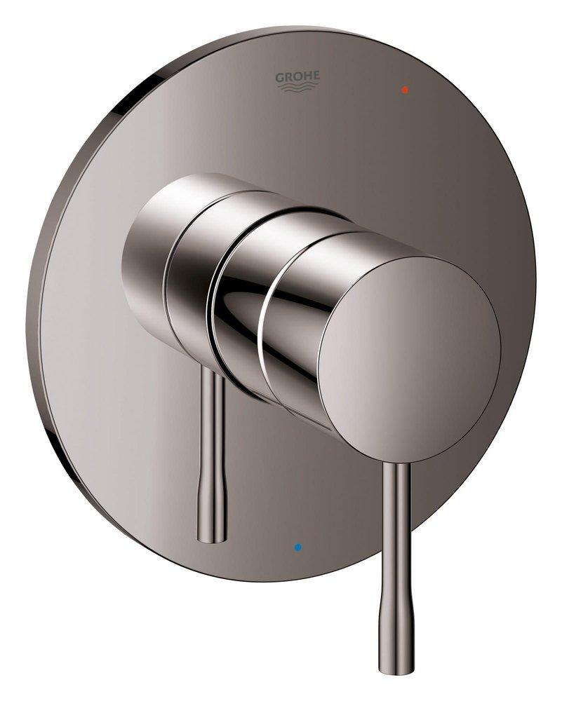 GROHE Hard Graphite Single Handle Bathtub & Shower Faucet (Trim Only) 