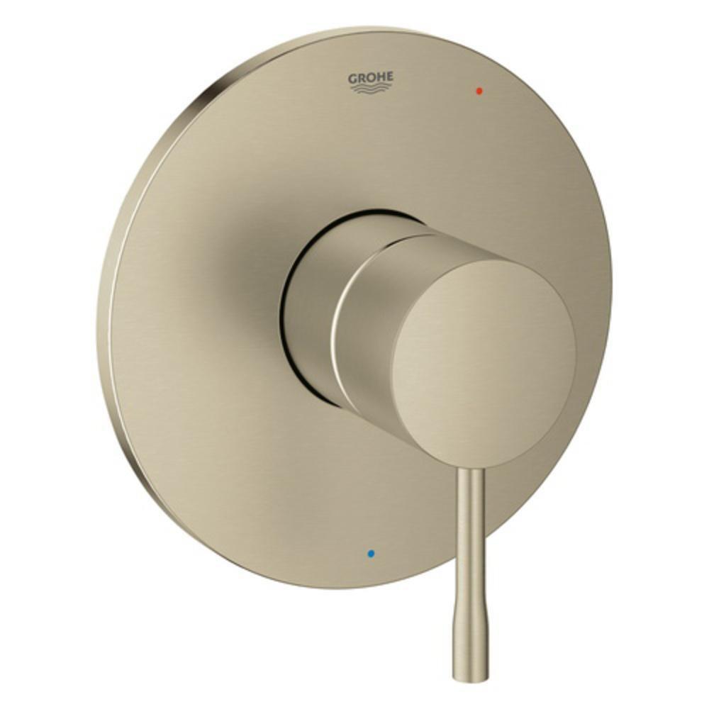 GROHE Brushed Nickel Infinity Finish&trade; Metal Valve Trim 