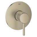 GROHE Brushed Nickel Infinity Finish Single Handle Pressure Balancing Valve Trim 