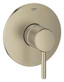 GROHE Brushed Nickel Infinity Finish Single Handle Pressure Balancing Valve Trim 