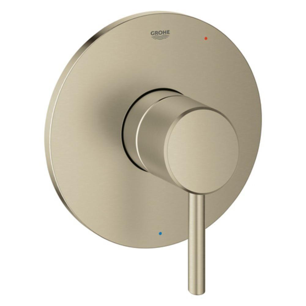 GROHE Brushed Nickel Infinity Finish&trade; Metal Valve Trim 