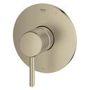 GROHE Brushed Nickel Infinity Finish Single Handle Pressure Balancing Valve Trim 