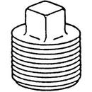 1/8 in. Threaded 150# 316 Stainless Steel Square Plug