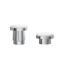 Jones Stephens Chrome Plated 1-5/8 in. Plastic Jiffy Flange for 15/16 in. and 1 in. Rods 
