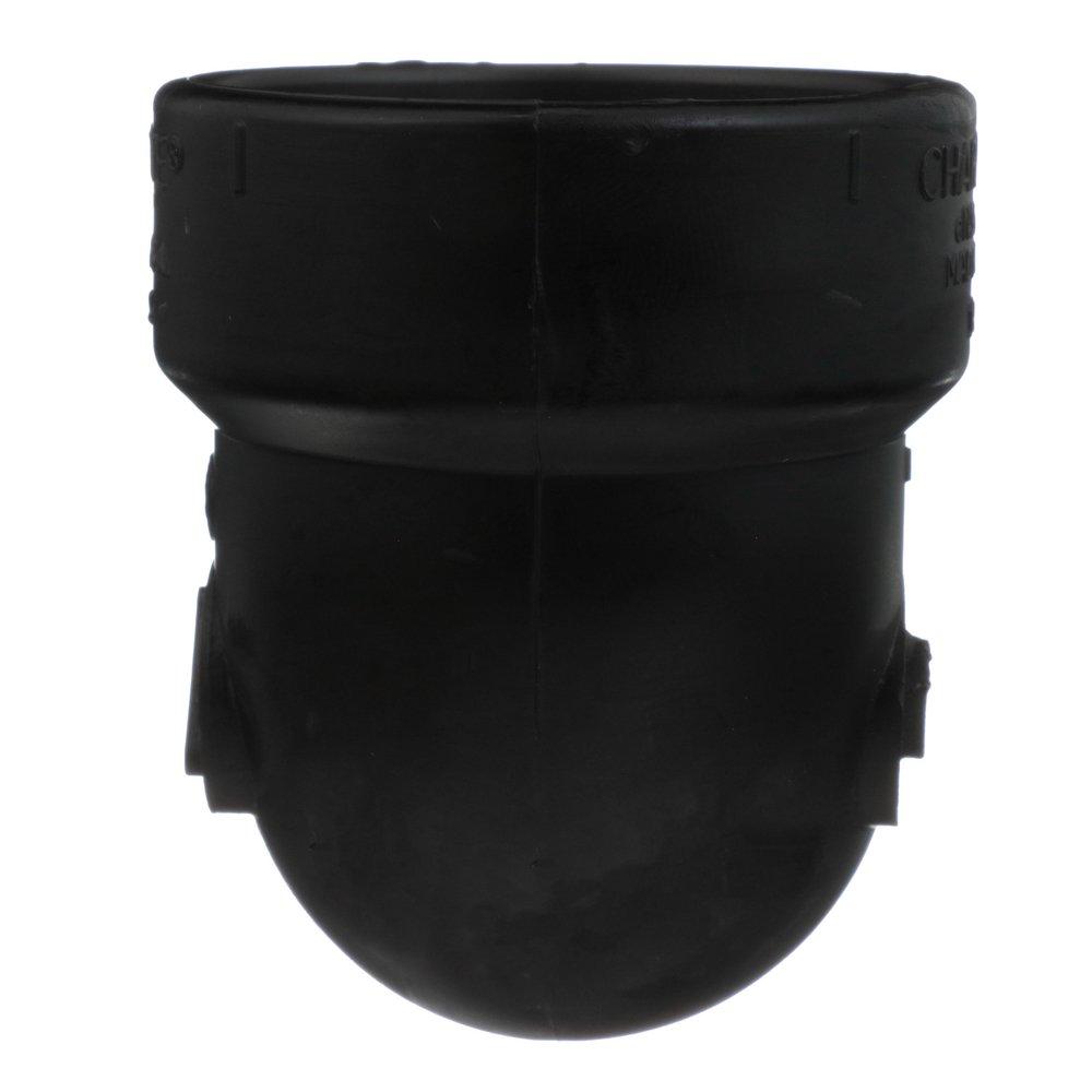 Black ABS DWV 90&deg; Street Vent Elbow 