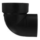 Black ABS DWV 90&deg; Street Vent Elbow 