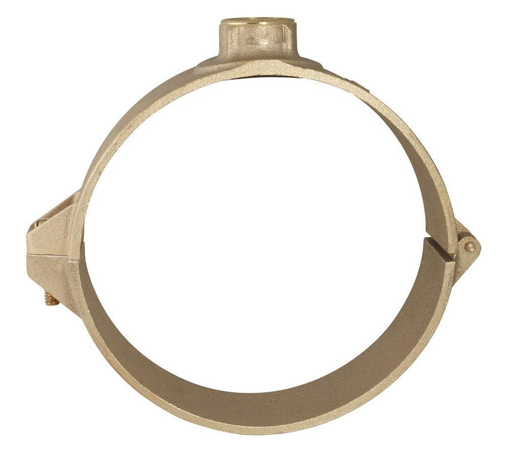 Ford Meter Box 8 in. CC Brass Saddle 