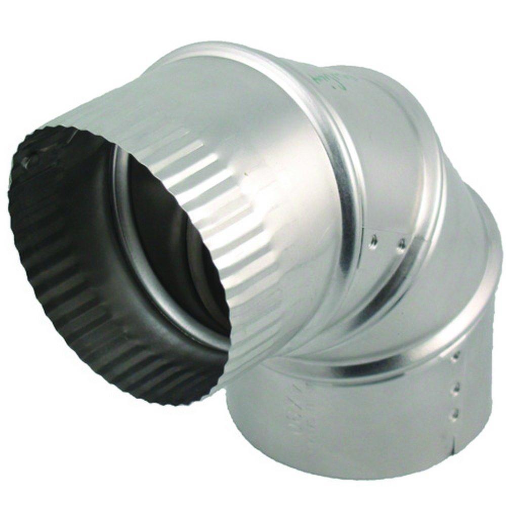 Deflecto All Fuel Pipe Elbow Aluminum 