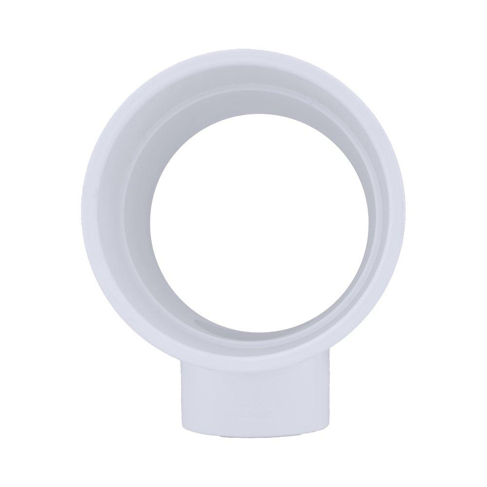 White PVC Schedule 40 Tee 