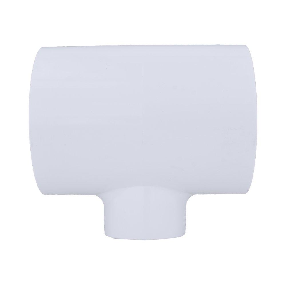 White PVC Schedule 40 Tee 