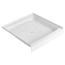 FIAT Products White 34 in. Molded Stone&reg; Shower Base with Center Drain 