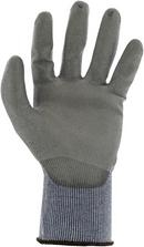 Mechanix Wear Light Grey 15 ga Polyurethane Coated HPPE and Nitrile Cut Resistant Gloves in Light Grey and Blue 