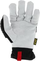 Mechanix Wear White Polyester, TPR, Cotton, DuraHide&reg; Leather and Kevlar&reg; Cut Resistant Gloves in White and Black 