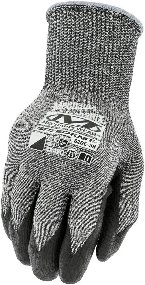 Mechanix Wear Black 10 ga Micro-foam Nitrile Coated HPPE, Nylon, Kevlar&reg;, Spandex and Steel Cut Resistant Gloves in Black 