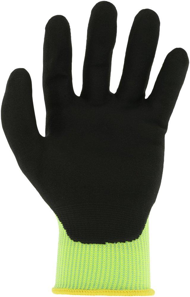 Mechanix Wear Hi-Viz Yellow 15 ga Nitrile Coated HPPE, Nylon and Polyester Utility Work Gloves in Hi-Viz Yellow 