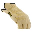 Mechanix Wear Brown Leather Work Gloves in Brown 