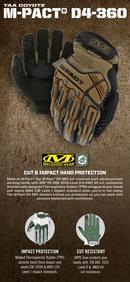 Mechanix Wear Brown TPR and TrekDry&reg; Cut Resistant Gloves in Brown 