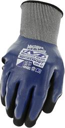 Mechanix Wear Blue Micro-foam Nitrile Coated Plastic Reusable Cut Resistant Gloves in Blue 