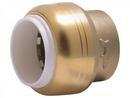 SharkBite&reg; Natural Brass PVC Cap 