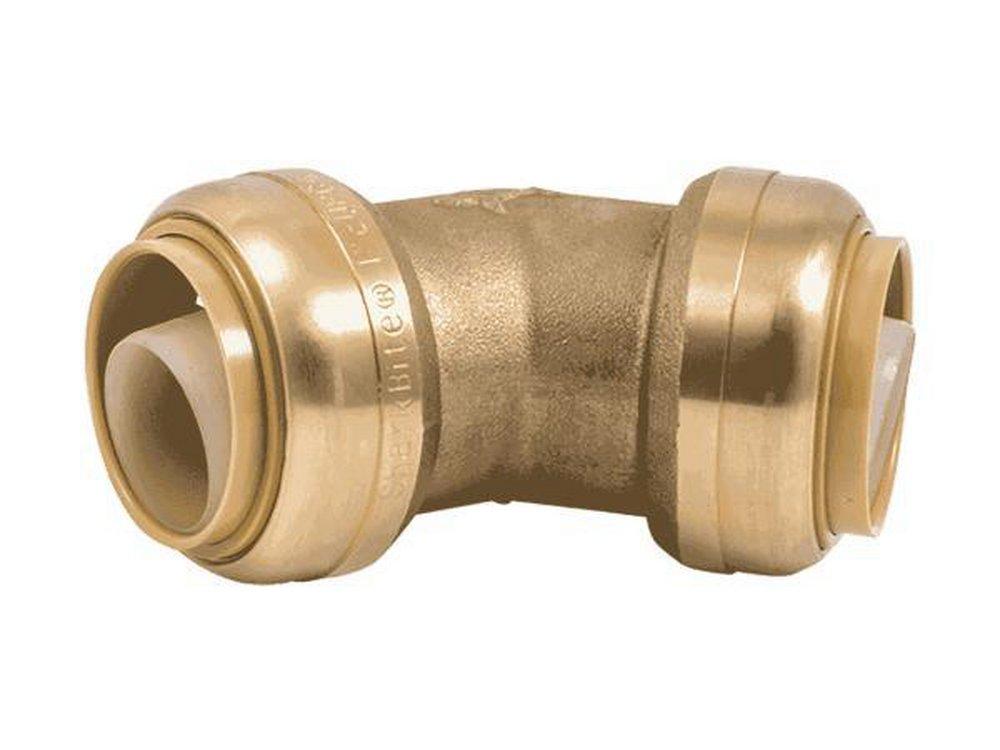 SharkBite® Push-to-Connect Brass 45 Degree Elbow 