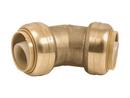SharkBite&reg; Push-to-Connect Brass 45 Degree Elbow 