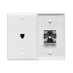4-7/8 x 3-1/8 in. Plastic Wall Plate in White