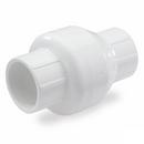 Harvard White Plastic Slip Swing Check Valve 