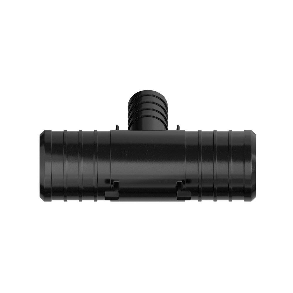 Jones Stephens Black Plastic PEX Crimp Tee 