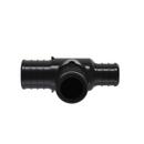 Jones Stephens Black Plastic PEX Crimp Tee 