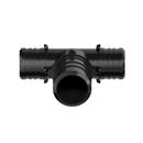 Jones Stephens Black Plastic PEX Crimp Tee 