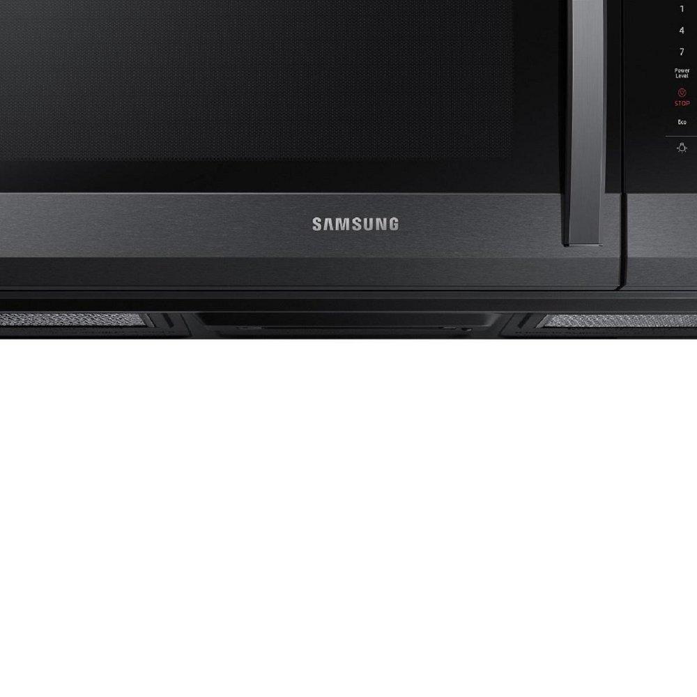 Samsung Black Stainless Steel 1.7 cu. ft. 1000 W Convertible Over-the-Range Microwave 