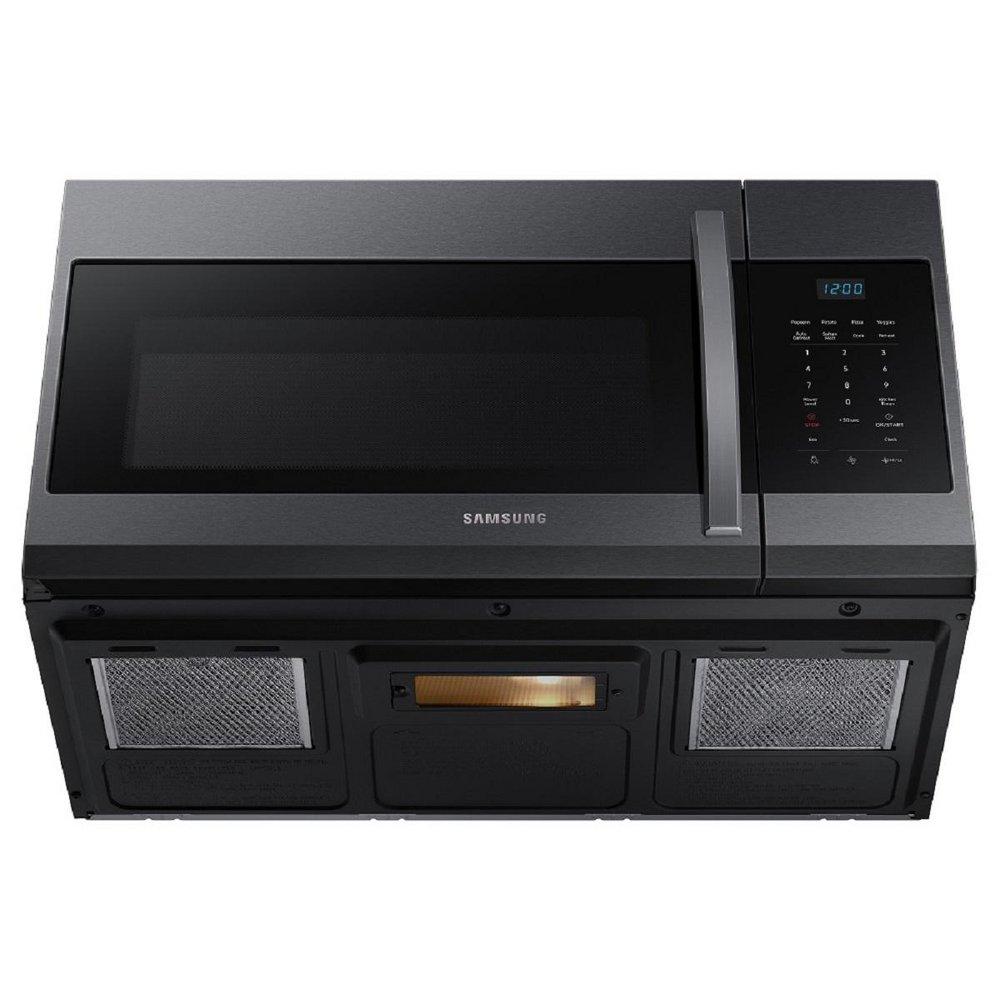 Samsung Black Stainless Steel 1.7 cu. ft. 1000 W Convertible Over-the-Range Microwave 