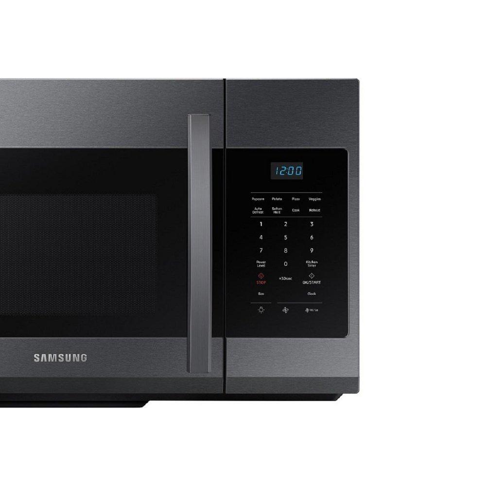 Samsung Black Stainless Steel 1.7 cu. ft. 1000 W Convertible Over-the-Range Microwave 