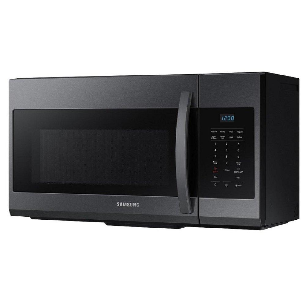 Samsung Black Stainless Steel 1.7 cu. ft. 1000 W Convertible Over-the-Range Microwave 
