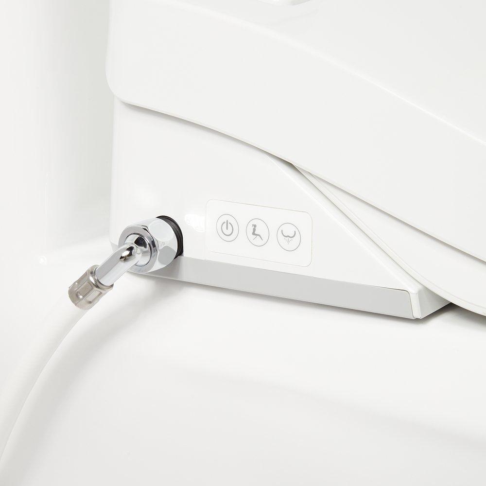 Signature Hardware White Bidet Seat 