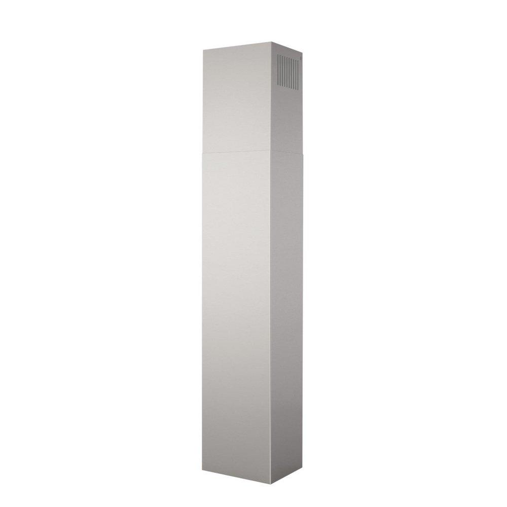 Broan Stainless Steel 1-1/10 in. Flue Extension in Stainless Steel 