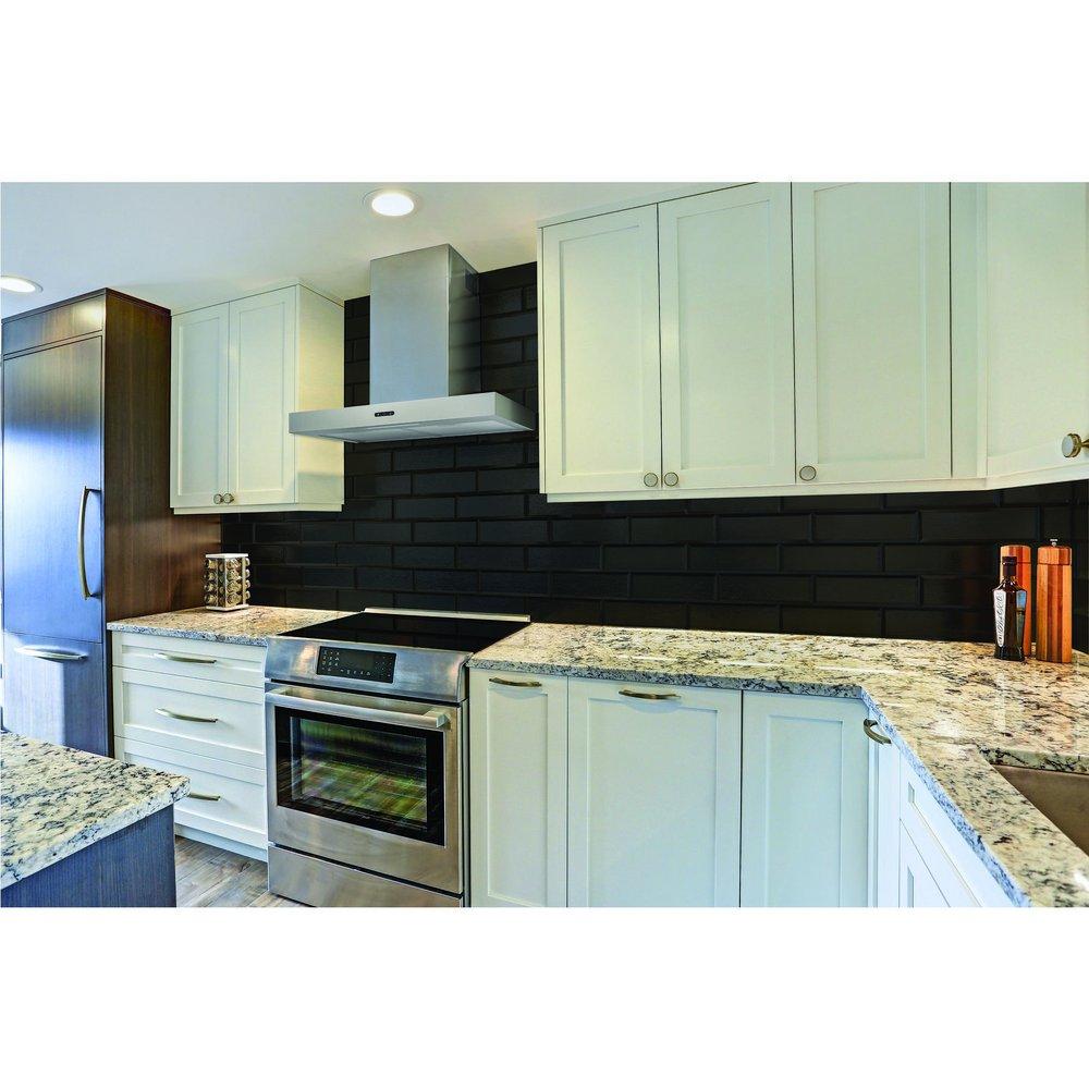 Broan Stainless Steel 30 in. 460 cfm Chimney Range Hood 