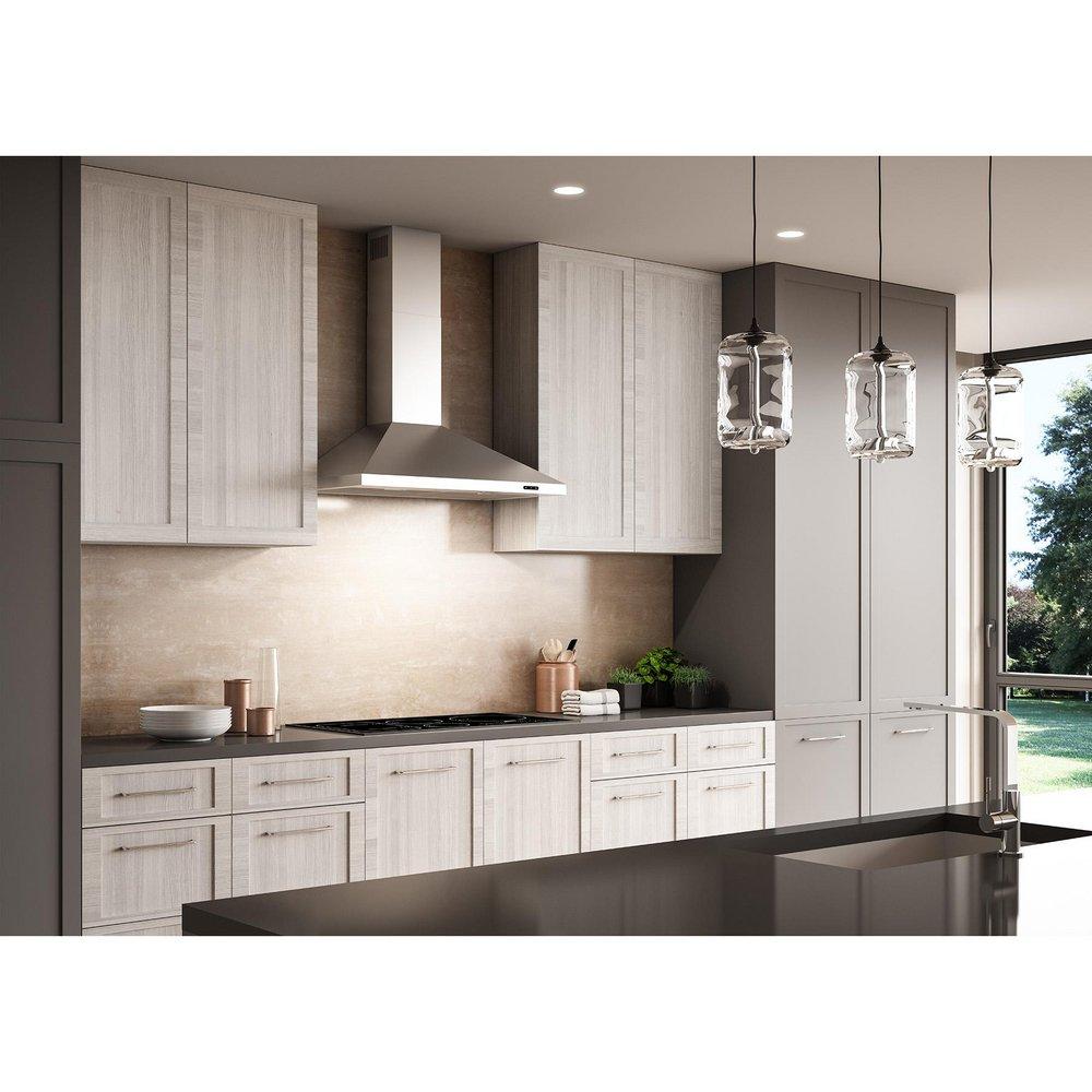 Broan-NuTone Stainless Steel 30 in. Pyramidal Chimney Range Hood 