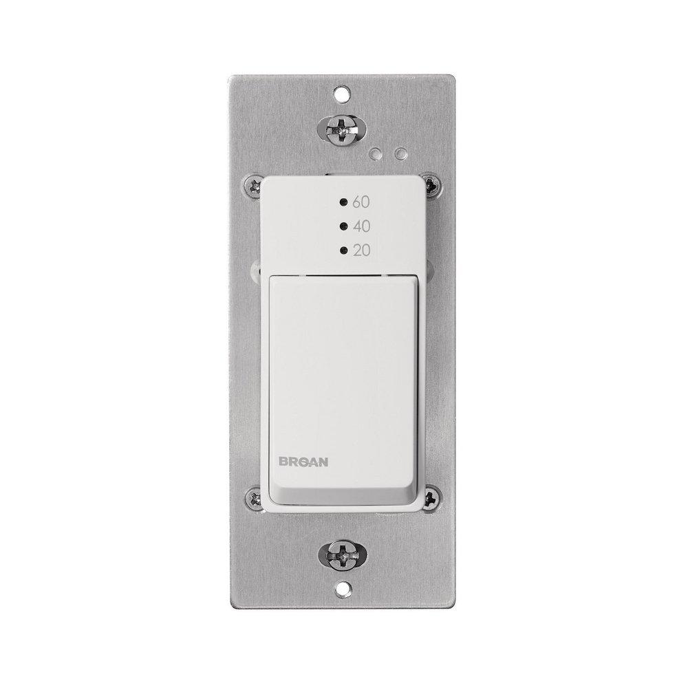 Broan White Wall Control Switch 