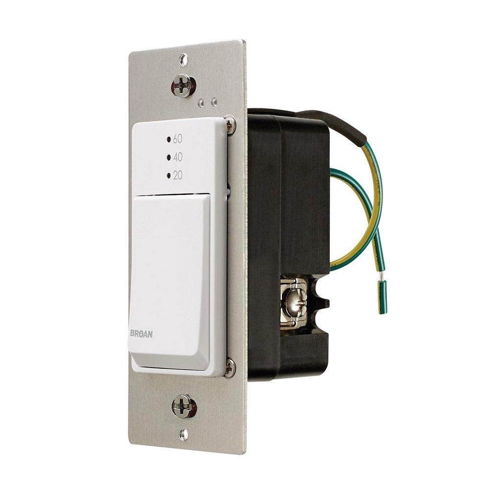 Broan White Wall Control Switch 