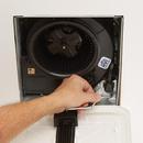 Broan White Bathroom Exhaust Fan in White 