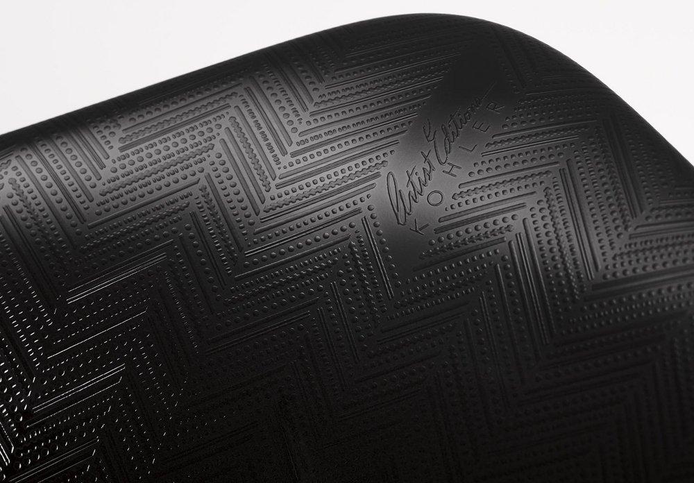 KOHLER Black Black Undermount Bathroom Sink 