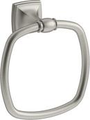 Square Closed Towel Ring in Vibrant® Brushed Nickel